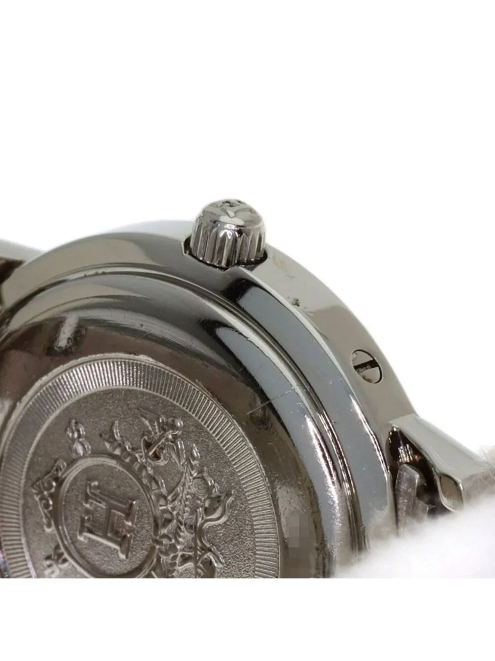 Hermes Clipper Buckle Watch SS